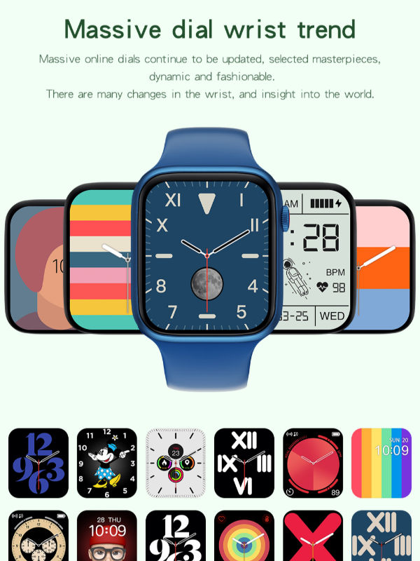W78 Pro Smart Watch band BT Men Women 1.75 inch big screen temperature  blood pres Heart Rate Sports, Smart watch BT smart watch band sport smart  watch - Buy China smart watch