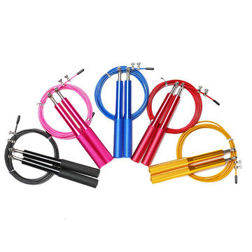 Wholesale Fitness Aluminium Plastic Adjustable Heavy Long Handle Jump Rope  Skipping - Buy China Wholesale Jump Rope $1.9