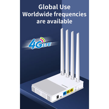 China Customized high quality 300Mbps 4g router with sim card 4g lte ...