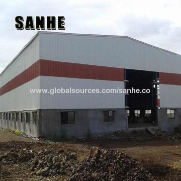 China Ready made warehouse building steel building kits building ...