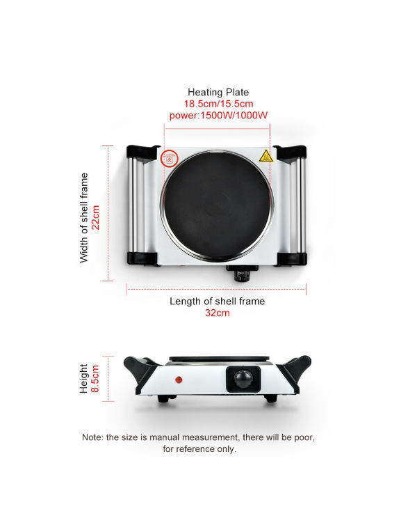 Buy Wholesale China Mini Portable Electric Hot Plate Solid 500w Electric  Hob & Electric Hob at USD 2