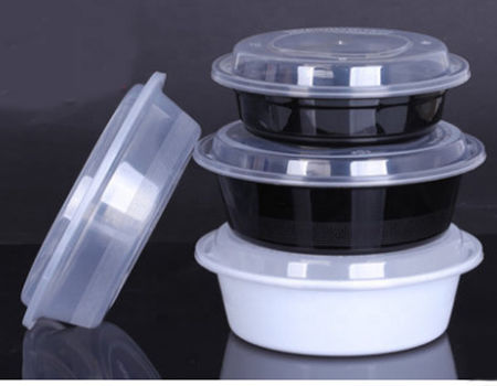 Buy Wholesale China Pp Plastic Meal Prep Bowls For Salad Vegan Soup Disposable  Plastic Bowl With Lid Microwave & Disposable Plastic Food Container at USD  0.08