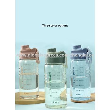 Buy Wholesale China 1 Gallon Water Bottle Creative Gradient Petg Plastic  Portable Sports Big Water Bottle & 1 Gallon Water Bottle at USD 9.6