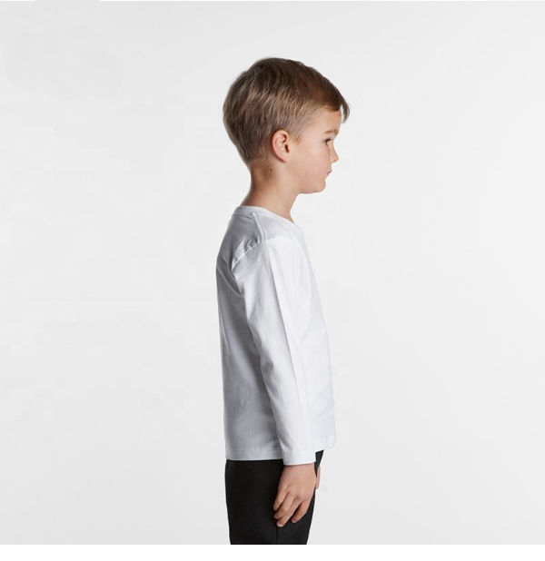 Blank Boy's Long Sleeve Tee Shirt