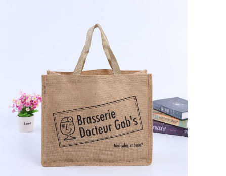 Branded Jute Shopper Bags, Manufacturer