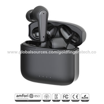 Auricular híbrido de la ANC, auriculares de botón activos de la cancelación del ruido 30-35dB, modo bajo del juego del estado latente, modo transparente