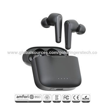 Auricular híbrido de la ANC, auriculares de botón activos de la cancelación del ruido 30-35dB, modo bajo del juego del estado latente, modo transparente