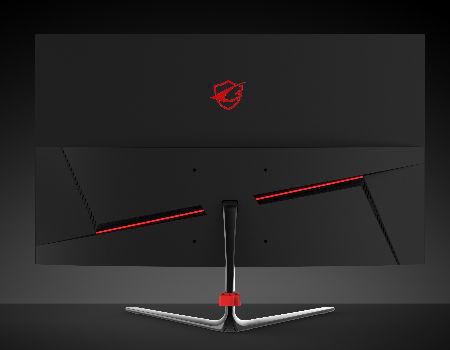 22 inch 75Hz gaming monitor with narrow bezel and lighting effect, high ...