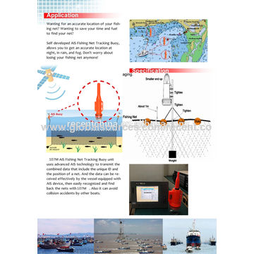 Ais Buoy Locator For Marine Fishing Net Tracker Beacon Transponder