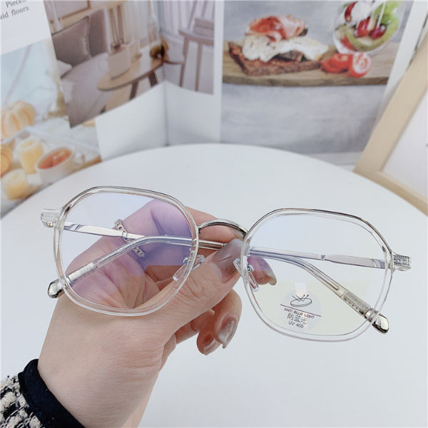 Trendy Anti-blue Light Glasses Vintage Small Square Computer