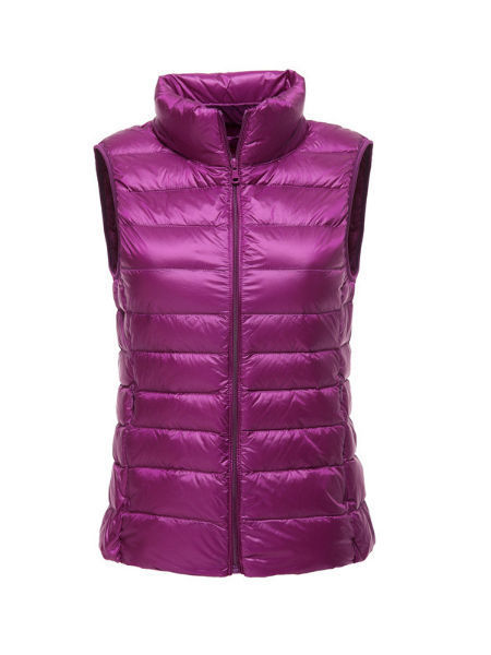 Buy Wholesale China Warm Vest Women Pink Shorts Bomber Reversible Material  Nylon Shell Fabric Lightweight Down Vest & Women's Sleeveless Jackets at  USD 8 | Global Sources