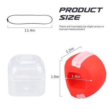 100% Silicone Chew Bite Jawline Trainer Jaw Muscle Strengthener - China Jaw  Muscle Strengthener, Jawline Trainer