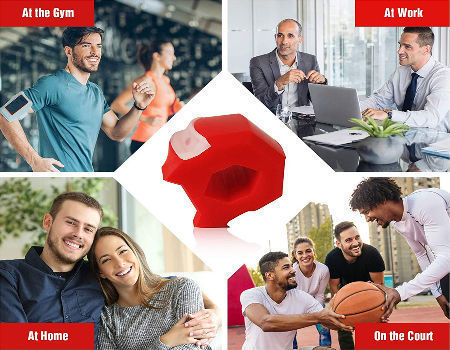 FULI Facial Jaw Trainer Look Younger Exerciser Silicone Ball Chew Neck And Facial Face Equipment supplier