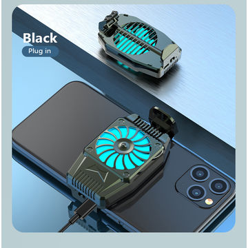 Ventoinha de resfriamento USB universal para celular, sistema de resfriamento, suporte para gamepad, radiador