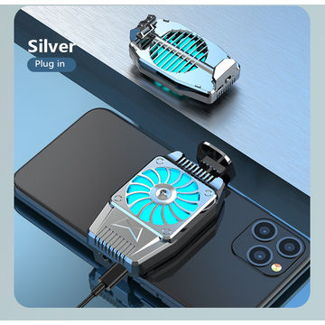 Ventoinha de resfriamento USB universal para celular, sistema de resfriamento, suporte para gamepad, radiador