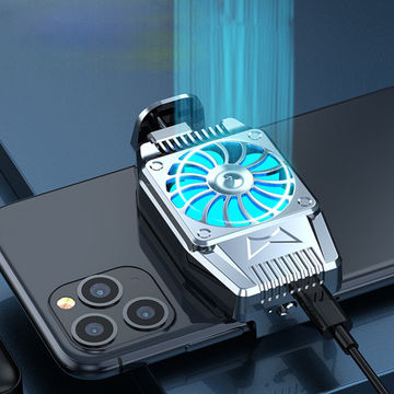 Ventoinha de resfriamento USB universal para celular, sistema de resfriamento, suporte para gamepad, radiador
