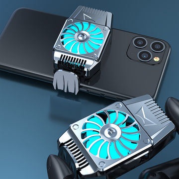 Ventoinha de resfriamento USB universal para celular, sistema de resfriamento, suporte para gamepad, radiador