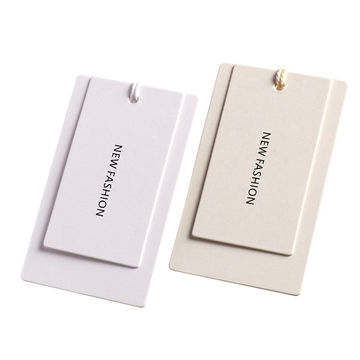 Luxury hang tags for high-end clothing