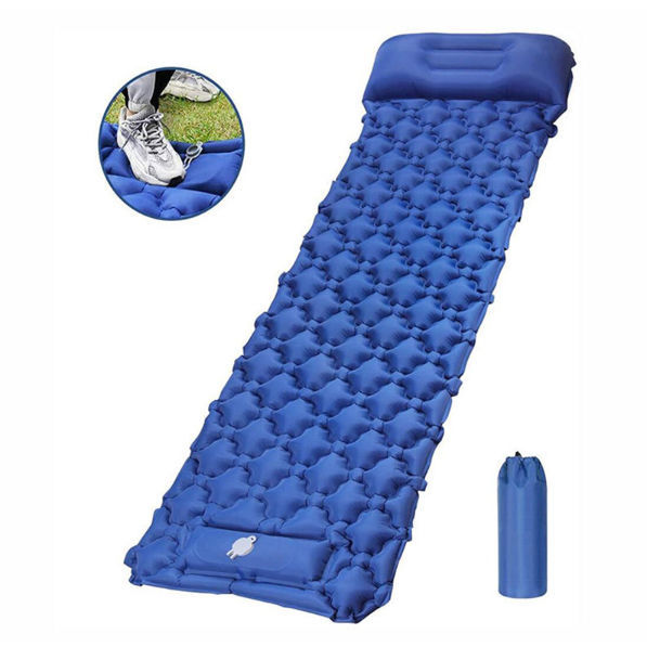 Tienda de campaña al aire libre de dormir de la estera de muebles Ultraligero amortiguador cama inflable Mat 