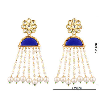 Fashion Pearl Natural Stone Crystal Rhinestone Drop Dangle Earrings Ear Stud NEW