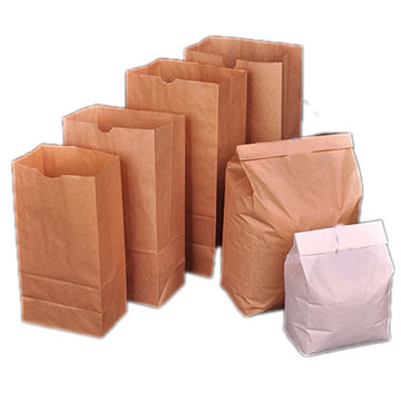 Custom Logo Compostable Brown Kraft Paper Food Storage Bags Toast Bread  Bakery/Dried Fruit Packing Paper Bags - China Food Packaging, Kraft Paper  Bag