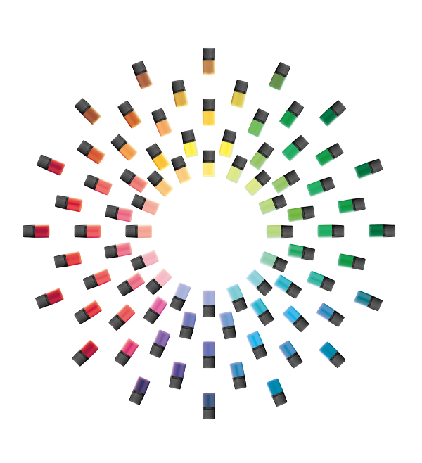 China YOOZ Electronic Cigarette Cartridges Fresh Fruit Flavors 300puffs