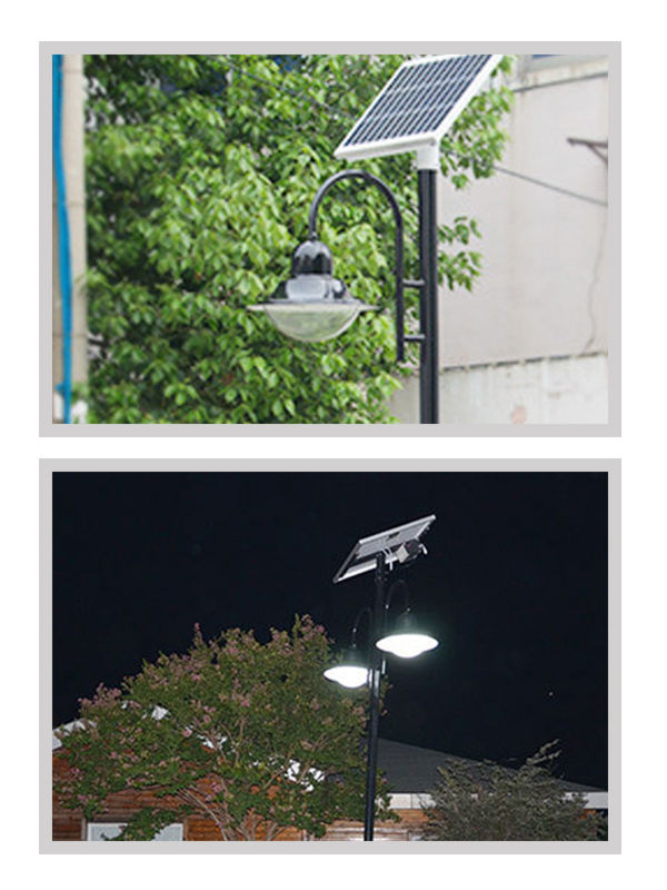 Un Poteau De Jardin Illumine Les Lumières Décoratives Dans Un Parc De La  Ville Avec Un Haut Fond D'arbre Dans L'après-midi. Image stock - Image du  lampe, jardin: 271117425