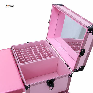 Pink 4pcs rolling tray