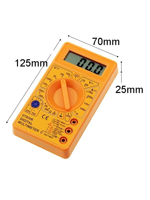 China DT830B digital multimeter price low price multimeter on Global
