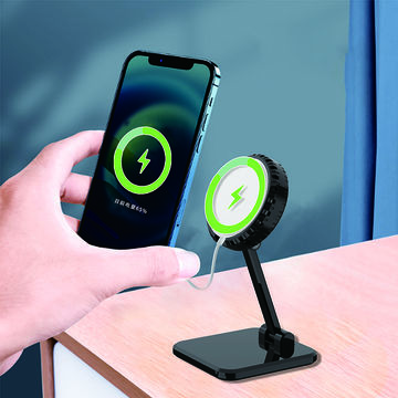 Suporte Portátil Dobrável para Tablet e Celular com Ventoinha de Resfriamento, Suporte de Mesa Ajustável