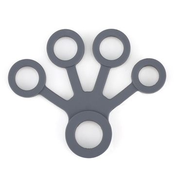 Verstellbarer Silikon-Finger Trainer Fingerstärker Übung Rehabilitation