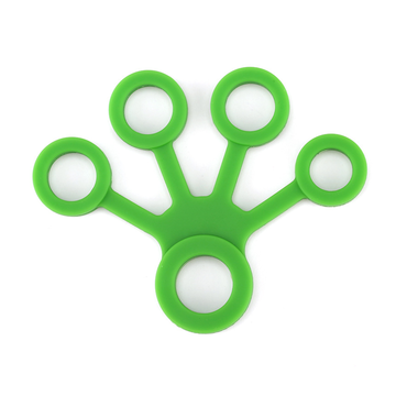 Verstellbarer Silikon-Finger Trainer Fingerstärker Übung Rehabilitation