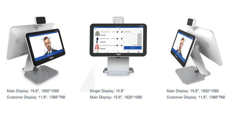 New Retail Dual Screen 15 Android Windows Pos With Printer Qr Scanner Cashier Box Eftpos Pos 5220