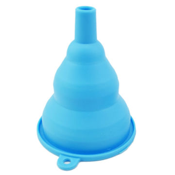 Entonnoir Pliant en Silicone Réglable pour la Maison OEM - Vente Chaude