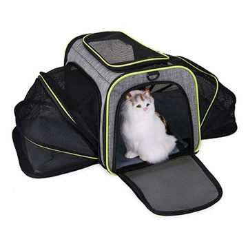 Pet Carrier Transport Travel Bag Large Capacity Carrying Capsule Tote  Breathable Portable Creative Multifunctional for Cats Dogs