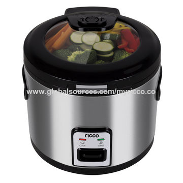 2.5 Ltr. Non Stick Rice Cooker with Glass Lid