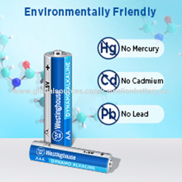 China Westinghouse Alkaline AA battery Leak-Proof & Long-Lasting for