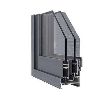 Perfiles de extrusión de aleación de aluminio 6063 T5 para ventanas y puertas