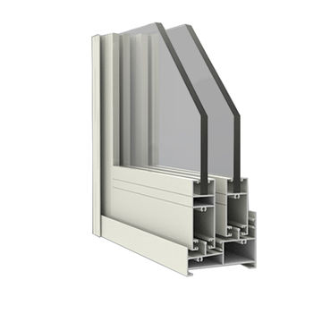 Perfiles de extrusión de aleación de aluminio 6063 T5 para ventanas y puertas