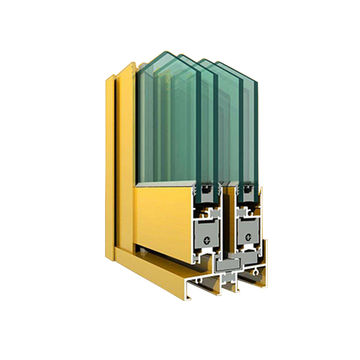 Perfiles de extrusión de aleación de aluminio 6063 T5 para ventanas y puertas