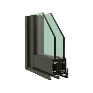 Perfiles de extrusión de aleación de aluminio 6063 T5 para ventanas y puertas