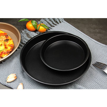 Shangpeixuan 9 Inch Pizza Pan Non-stick Round Bared Cake Pan Deep Dish  Bakeware For Oven Roasting Battenberg Carbon Steel Pan - Baking Dishes &  Pans - AliExpress