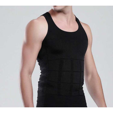 Buy Wholesale China Ksy Men's Body Shaper Slimming Shirt Elastic Sculpting  Vest Slimming Body Shapewear Corset Vest & Men's Vest Undershirt at USD  2.45