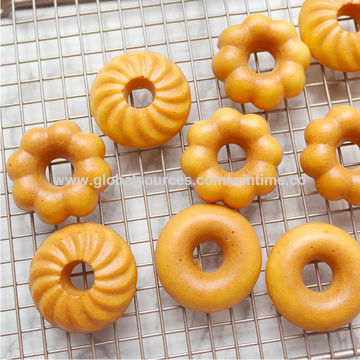 Moule à Donuts pour Friteuse à Air Moules à Donuts en Silicone pour la  Cuisson 3