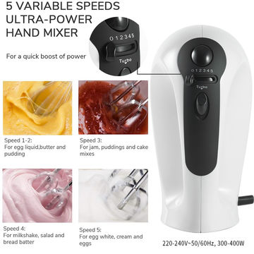 Buy Wholesale China Hand Mixer Electric, 300w Big Power Kitchen