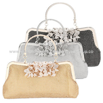 Bolsa de mão para jantar com diamantes, bolsa feminina para vestido, bolsa de banquete, bolsa mensageiro, bolsa de noite, bolsa de cosméticos