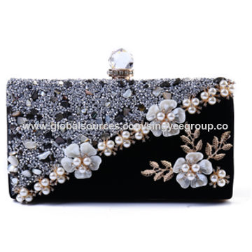 Bolsa de mão para jantar com diamantes, bolsa feminina para vestido, bolsa de banquete, bolsa mensageiro, bolsa de noite, bolsa de cosméticos