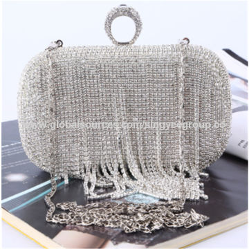 Bolsa de mão para jantar com diamantes, bolsa feminina para vestido, bolsa de banquete, bolsa mensageiro, bolsa de noite, bolsa de cosméticos