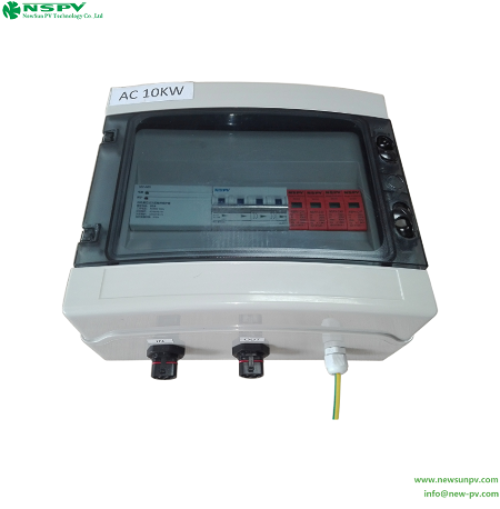China Plastic Solar AC Combiner Box 2/5/10KW IP67 2-4strings PV ...