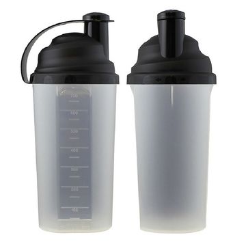 400ml Sport Shaker Bottle Plastic Water Bottle with Whisk Ball Lid Tea  Filter Protein Shaking Cup BPA Free Leak Proof Durable